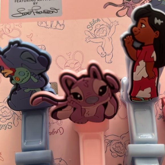 Stitch hair clips set of 4 nwt - Picture 2 of 6